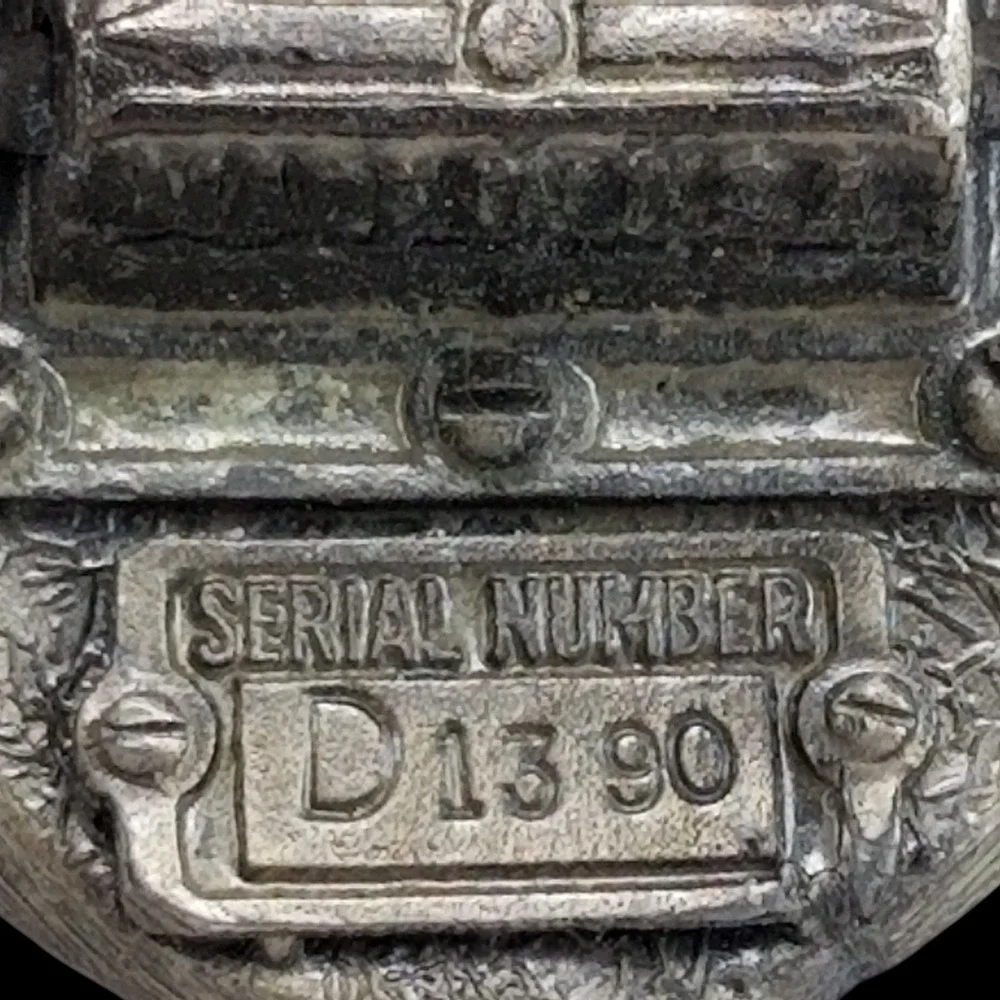 Vintage USA Number 1 Patriotic Small Belt Buckle‎ 1984 Collectible Metal